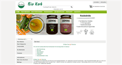 Desktop Screenshot of bio-korb.de